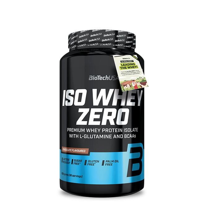 Iso Whey Zero Laktosreducerat Vassleproteinisolat 908 g Chocolate