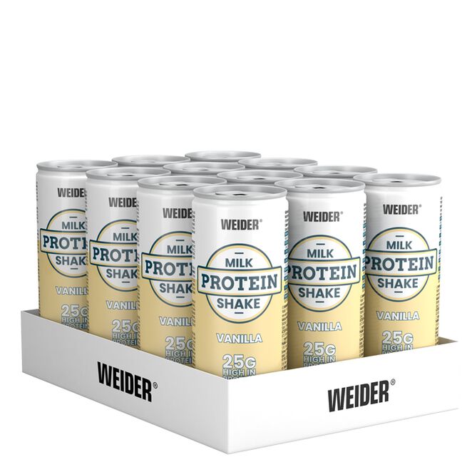 12 x Proteinshake Låg Kalori 250 ml Vanilj