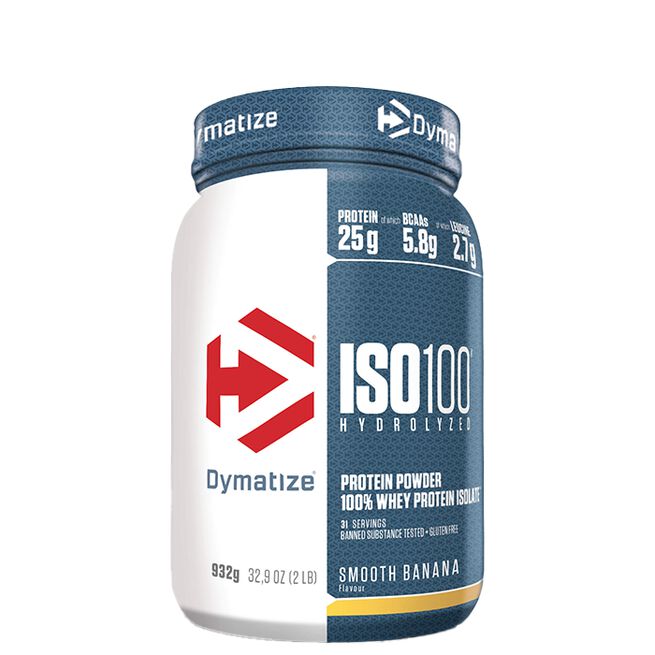 Iso-100 Vassleproteinisolat 932 g Smooth Banana