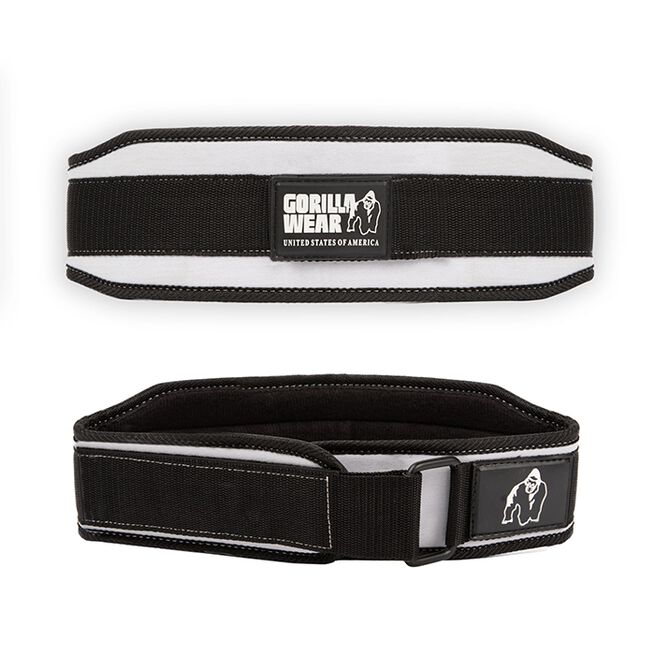 Gorilla Wear 4inch Womens lifting belt bw