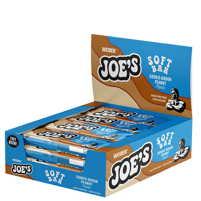 12 x JOE'S Soft Proteinbar 50 g Cookie Dough