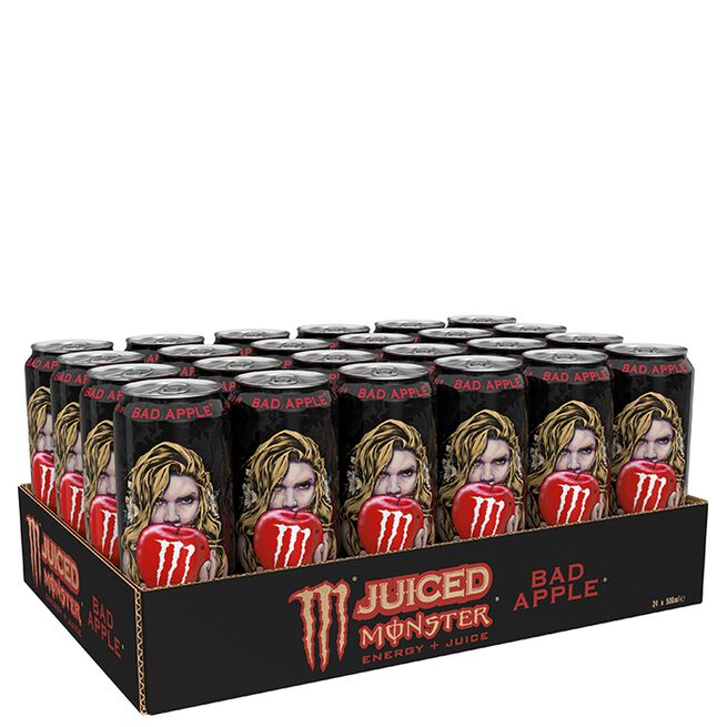 24 x Monster Energy Juiced 50 cl Bad Apple