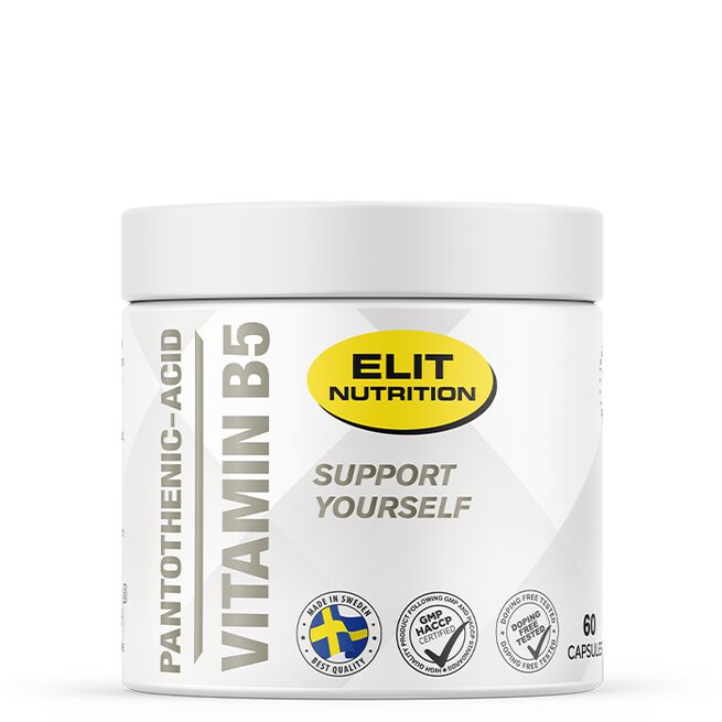 ELIT Pantothenic Acid Vitamin B5 60 kapslar