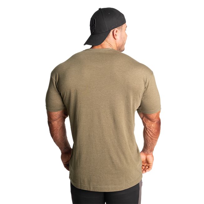 Cadet Tee, Army Green Melange