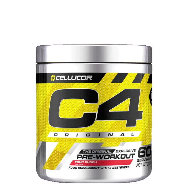 C4 PWO 60 portioner Fruit Punch
