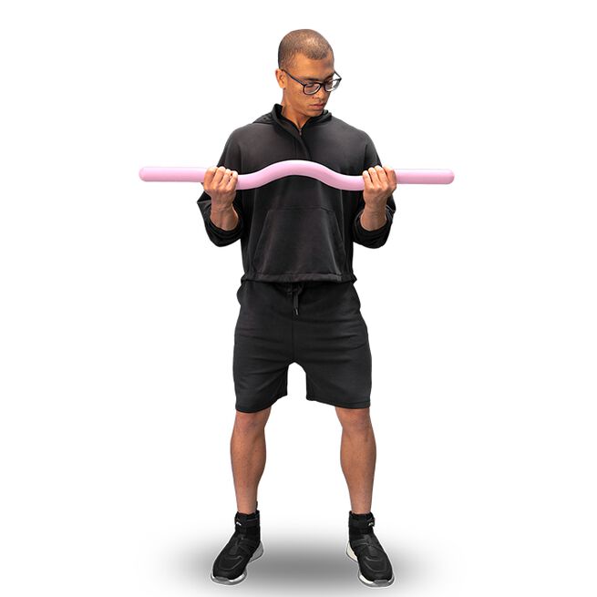 Beam Skivstång 7 kg Rosa