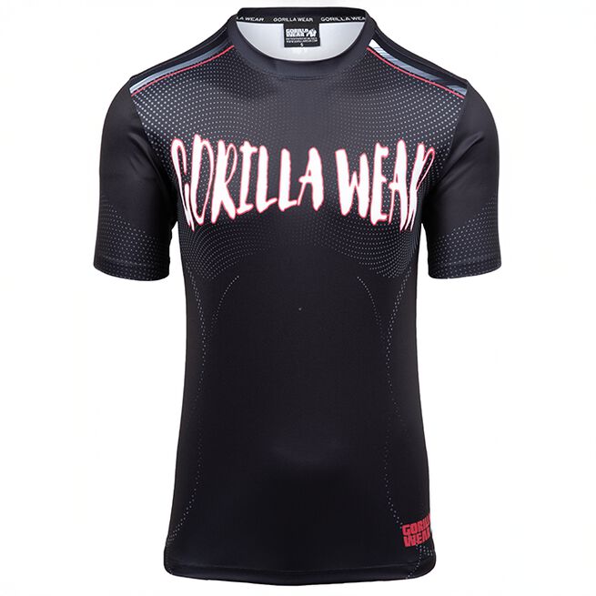 Clayton T-Shirt Svart Röd