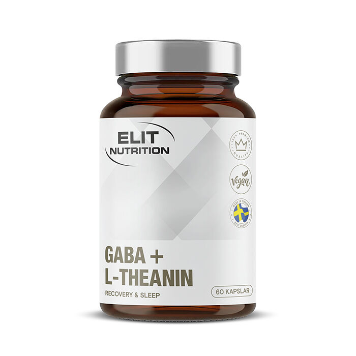 ELIT GABA + L-Theanine Aminosyror 60 kapslar