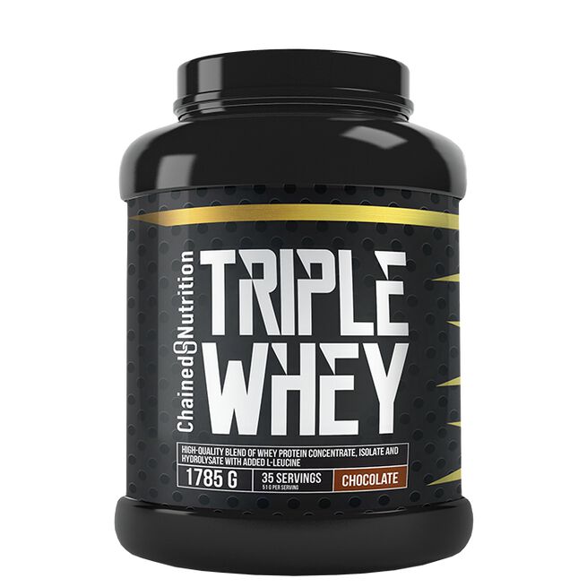 Triple Whey Vassleprotein 1785 g Chocolate