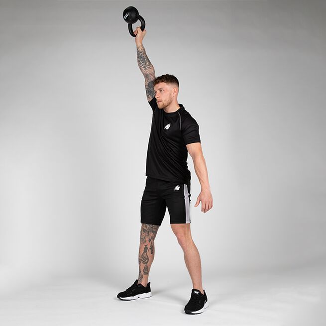 Performance T-Shirt, Black/Grey