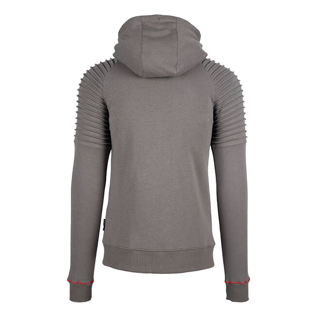 Georgia Zipped Hoodie, Grey