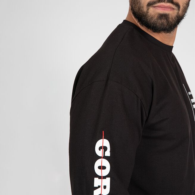 Boise Oversized Long Sleeve, Black