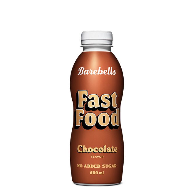 12 x Barebells Fast Food Måltidsersättning 500 ml Chocolate
