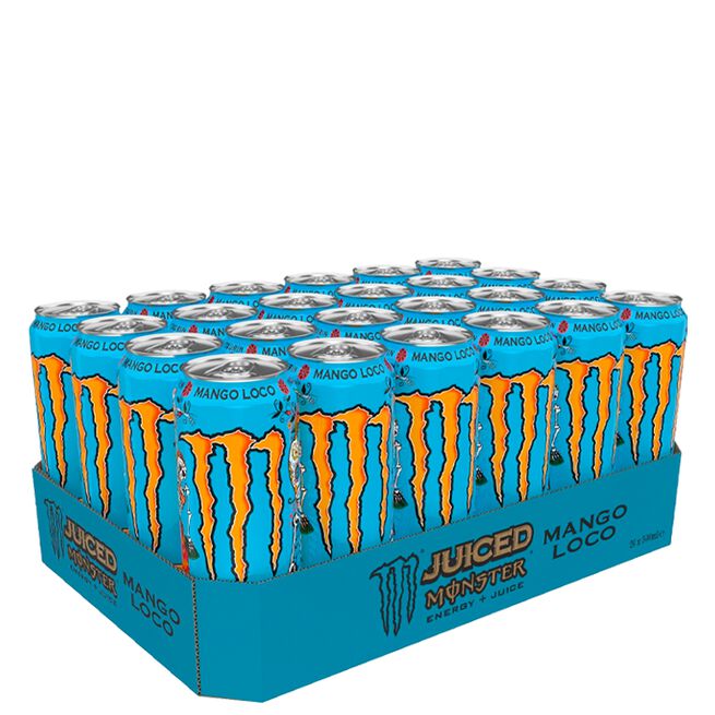 24 x Monster Energy Juiced 50 cl Mango Loco