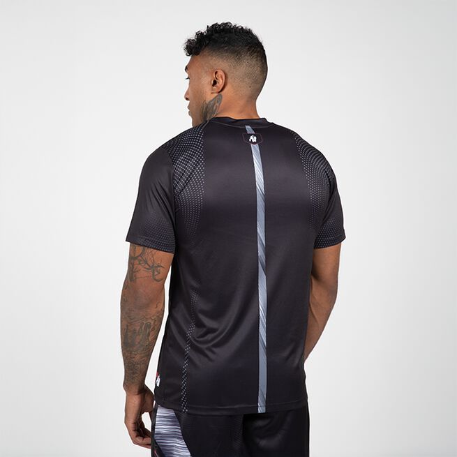 Clayton T-Shirt Svart Röd