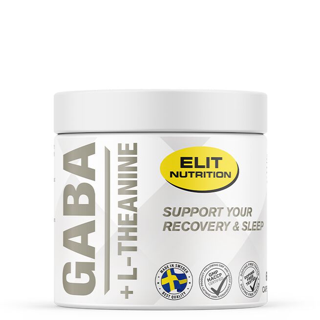 ELIT GABA + L-Theanine Aminosyror 60 kapslar