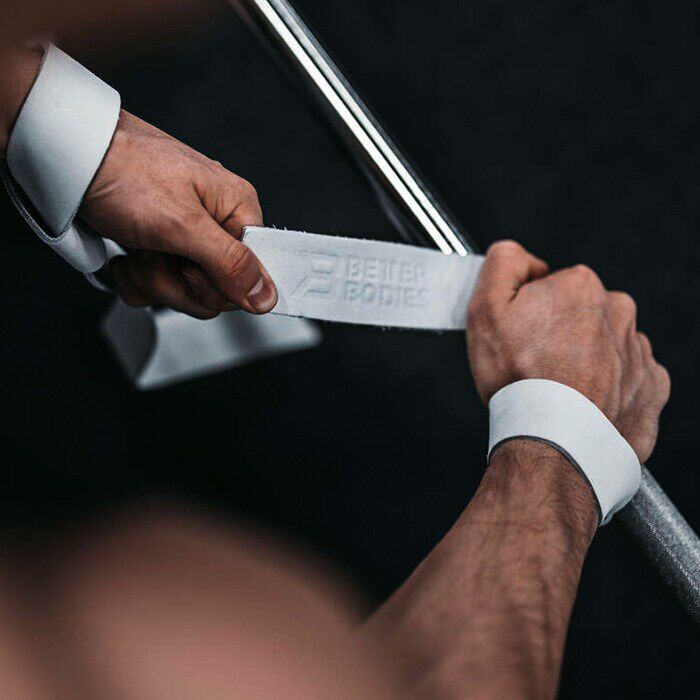 Lifting Straps L&auml;der Gr&aring;