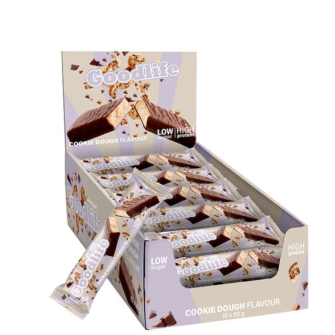 15 x Low Sugar Proteinbar 50 g Cookie Dough (NEW!)