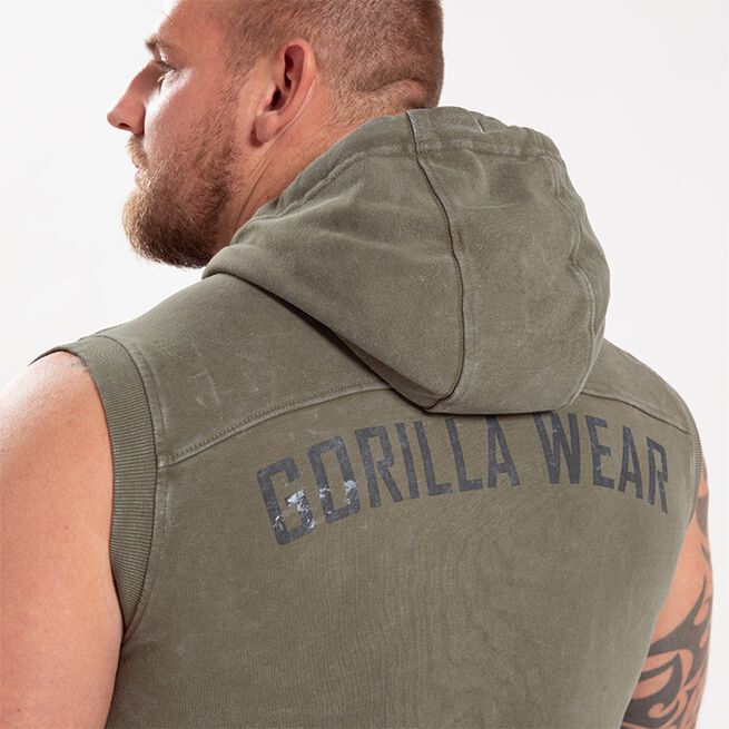 Silverdale Ärmlös Hoodie Grön