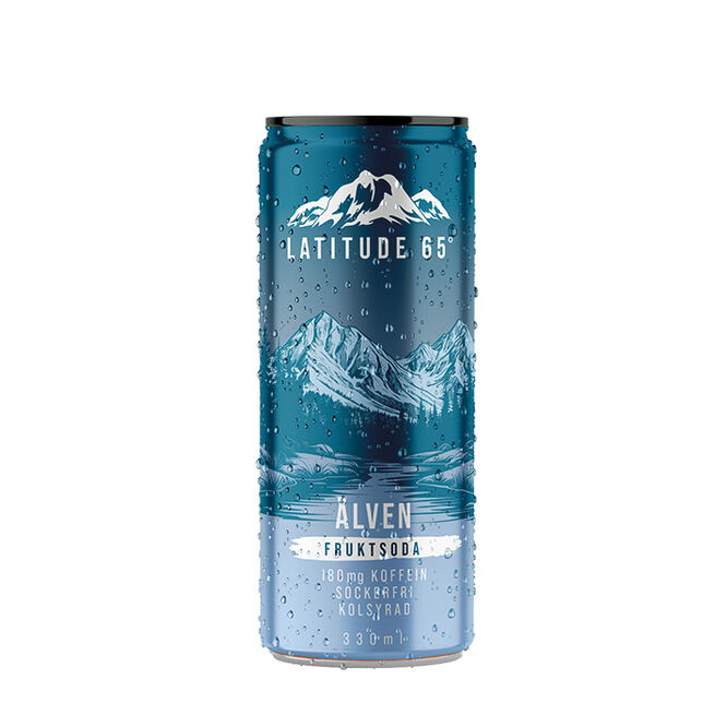 24 x Latitude 65 Energidryck 330 ml Älven