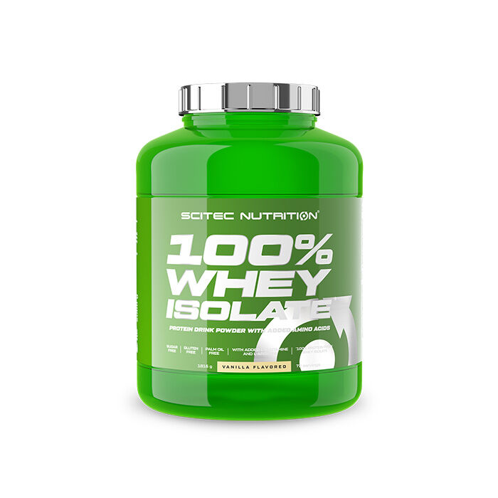 100 % Whey Isolate Vassleproteinisolat 1816 g vanilla