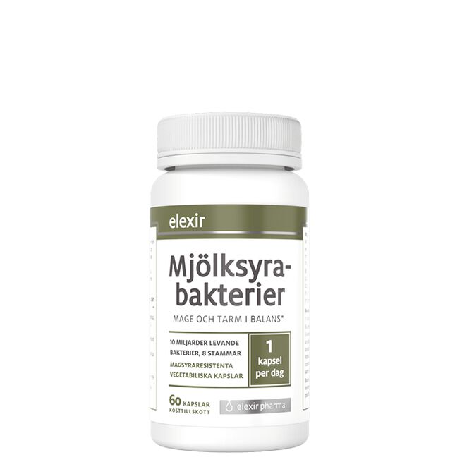 Mjölksyrabakterier 60 kapslar