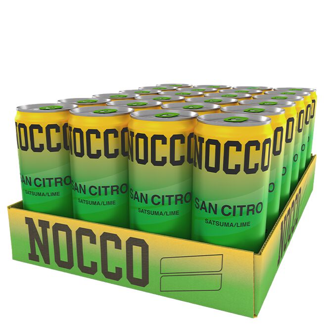 Flak 24 x NOCCO BCAA 330 ml San Citro Summer Edition