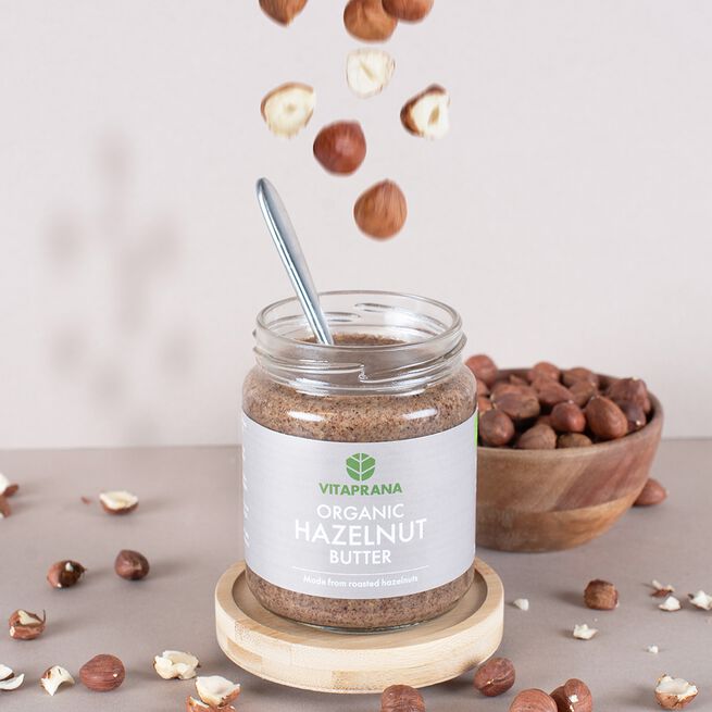 Vitaprana Organic Raw Hazelnut butter, 250 g