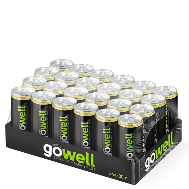 24 x GoWell Funktionsdryck Flak 33 cl Cola