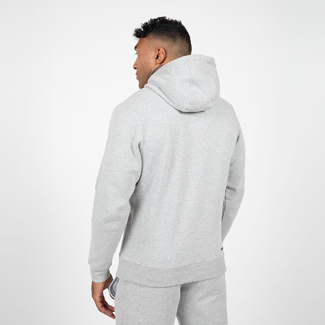 Leon Zip Huvtröja Grå