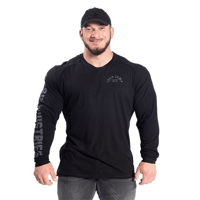 Throwback LS Tee, Black