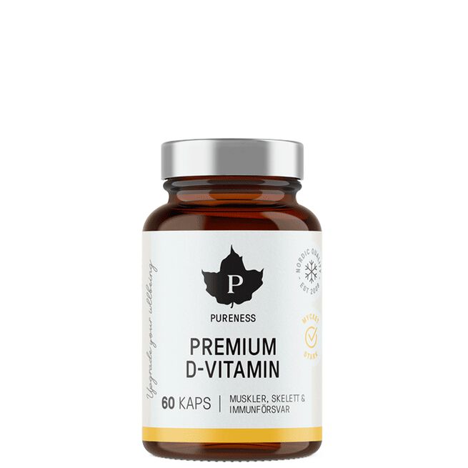 Pureness Premium D-Vitamin,  60 caps