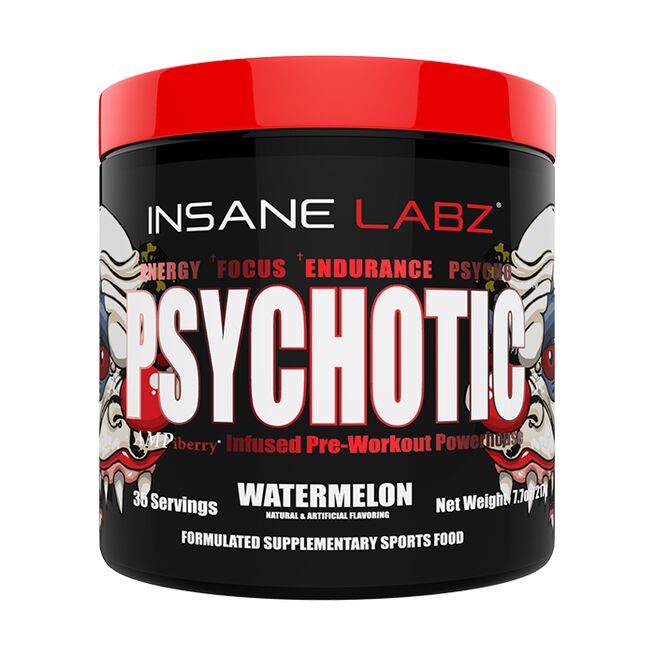 Psychotic Pre-Workout 35 portioner  Watermelon