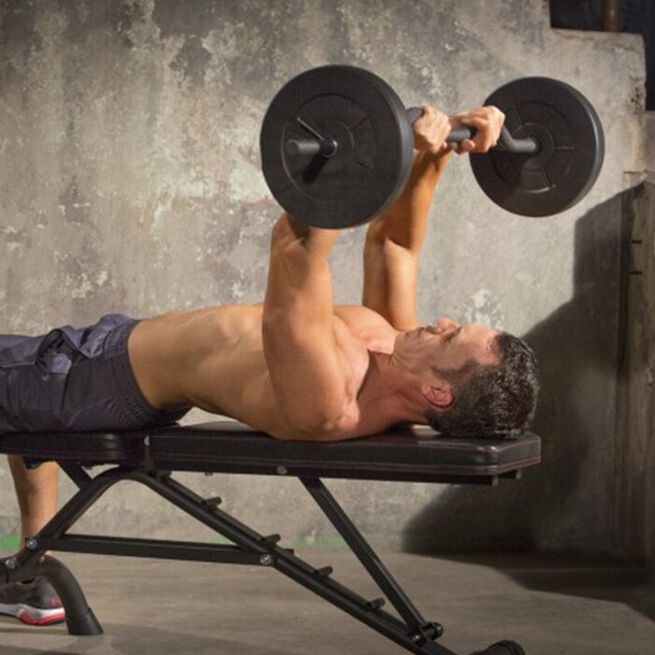 Justerbart Curlstångset 23 kg