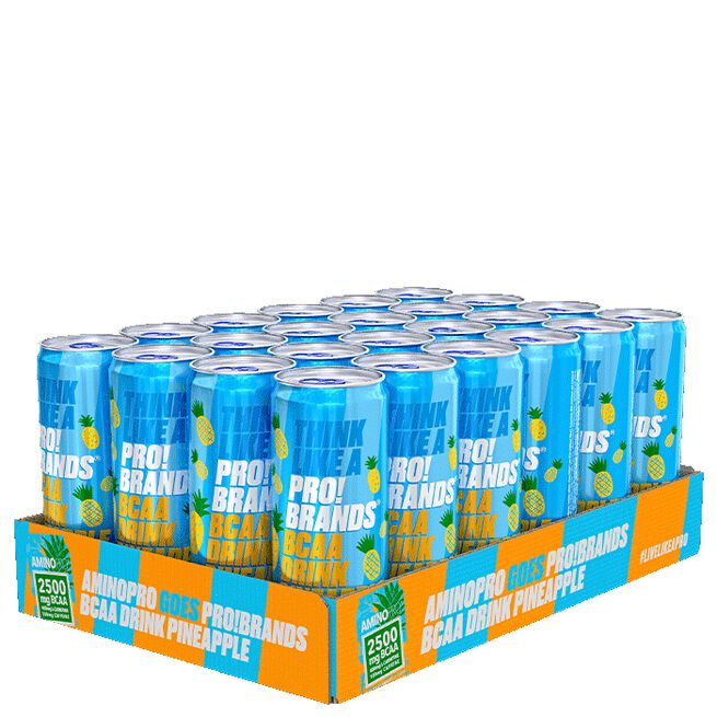 24 x BCAA Energidryck 330 ml Pineapple