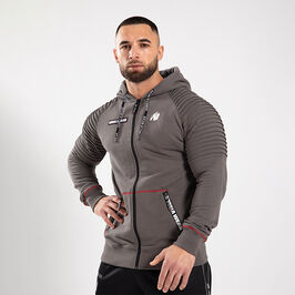 Gorilla Wear Georgia Zipped Hoodie, Grey Georgia Zipped Hoodie, Grey