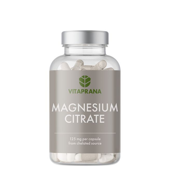 Magnesiumcitrat 125 mg 100 kapslar