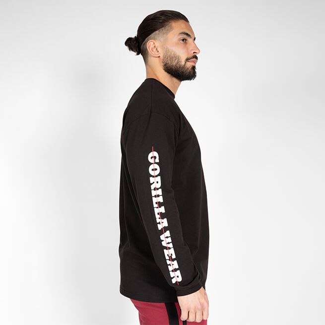 Boise Oversized Long Sleeve, Black