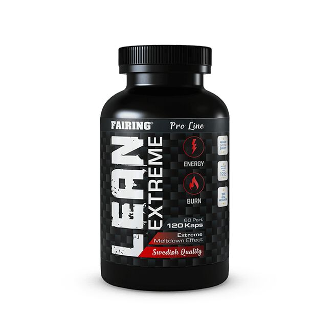 Lean Extreme Fettförbrännare 120 Kapslar