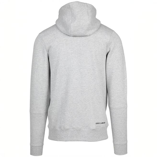 Leon Zip Huvtröja Grå