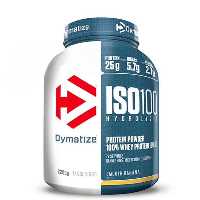 Iso-100 Vassleproteinisolat 2,2 kg Smooth Banana