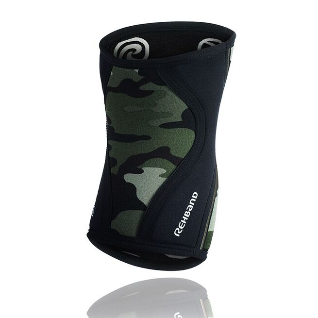 RX Knäskydd 7mm Camo/Svart