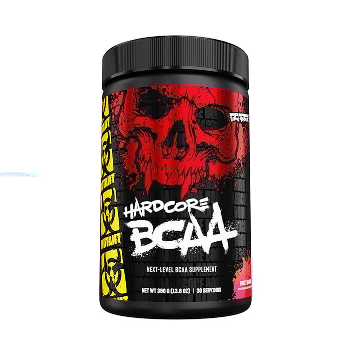 BCAA Hardcore 30 serveringar Fruit Punch