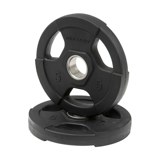 Gummiklädd Viktskiva 50 mm 1,25–20 kg