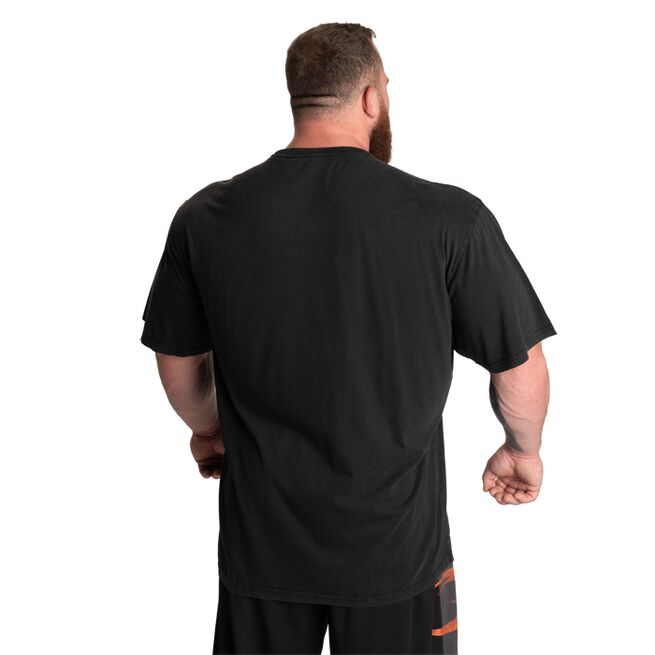 Vintage Original T-shirt Tvättad Svart Röd