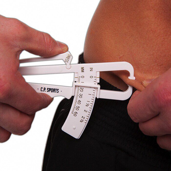 Fat Caliper Kroppsfettm&auml;tare Vit