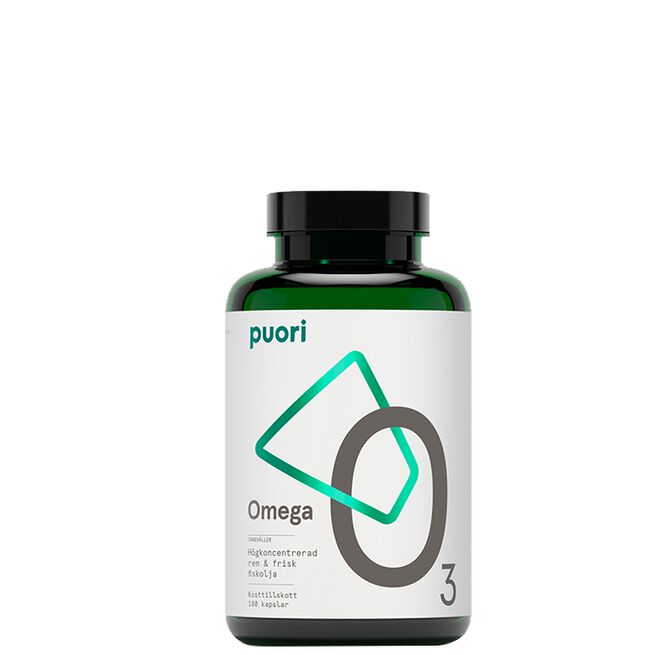 O3 Omega-3 180 kapslar Puori