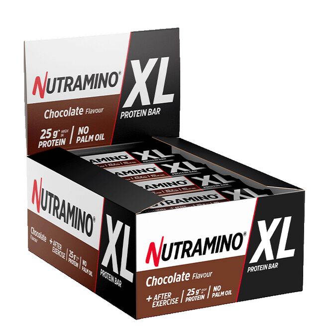 16 x Nutramino XL ProteinBar, 74 g, Chocolate 