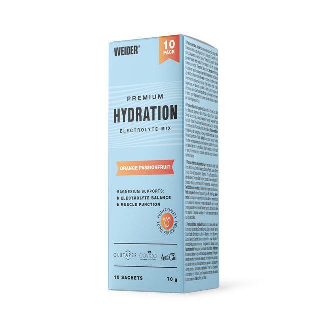 Premium Hydration Sticks 10 sticks x 7g Orange/Passion Fruit
