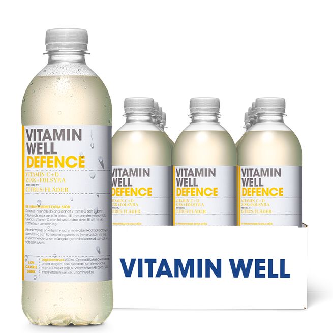 12 x Vitamin Well, 500ml, Defence